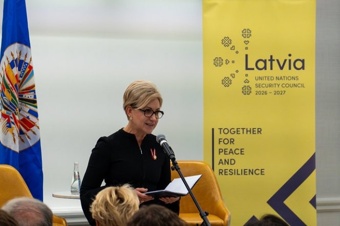 Latvijas vēstniecība ASV sadarbībā ar Amerikas Valstu organizāciju (AVO) organizēja augsta līmeņa diskusiju